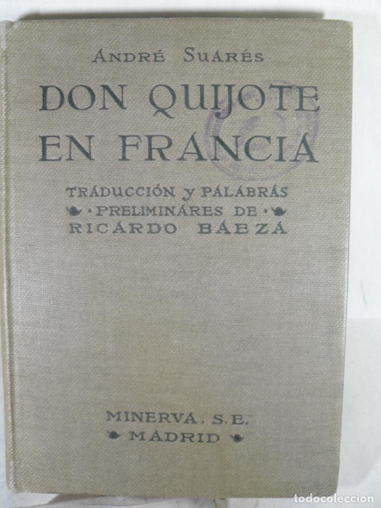Libros: DON QUIJOTE EN FRANCIA - RICARDO BAEZA - Foto 1