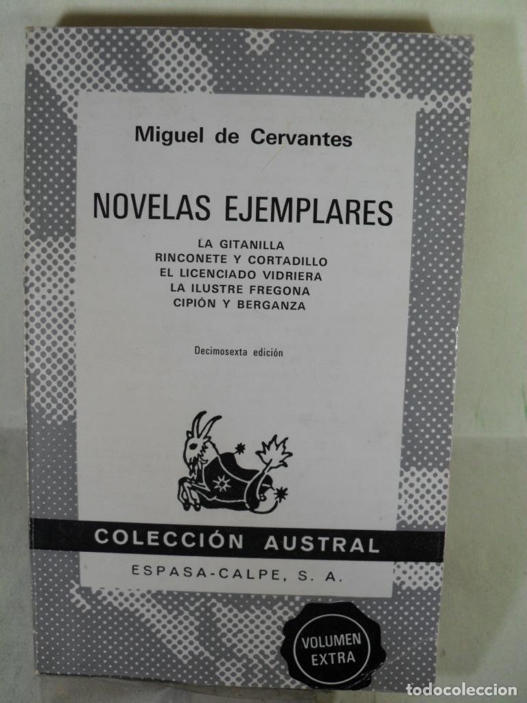 Libros: NOVELAS EJEMPLARES - MIGUEL DE CERVANTES SAAVEDRA - Foto 1