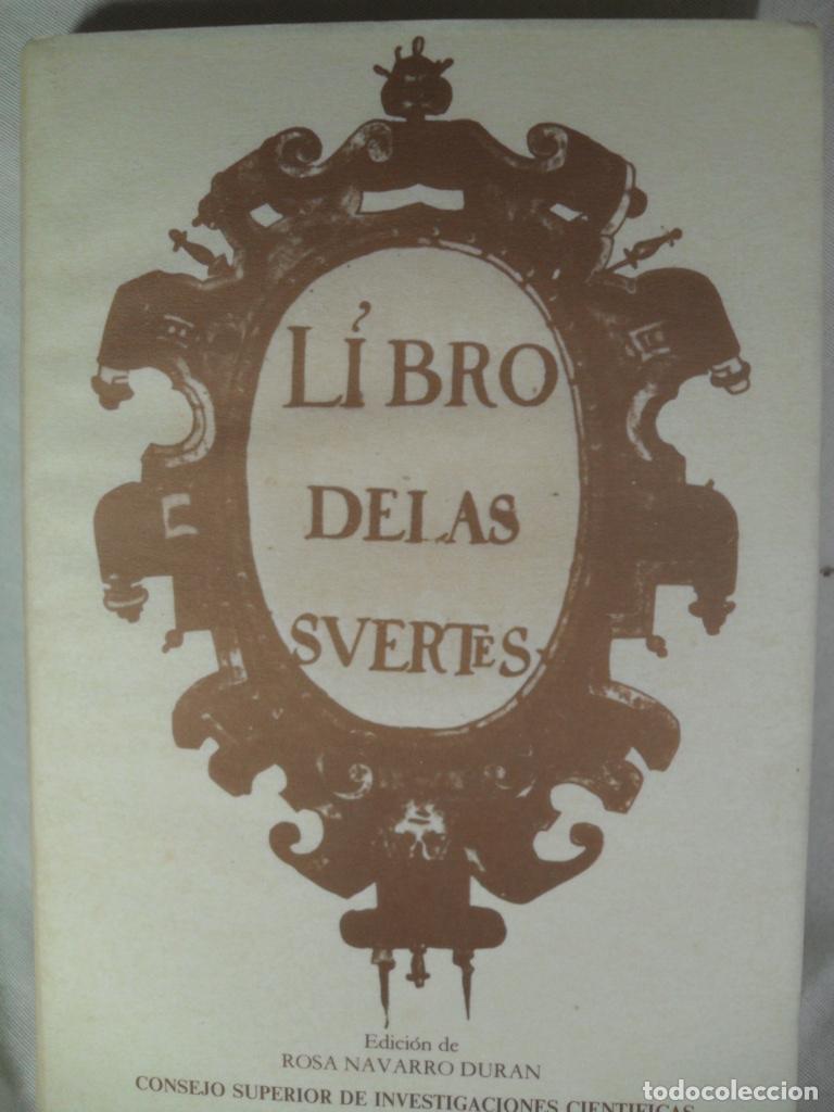 Libros: LIBRO DE LAS SUERTES - ROSA NAVARRO DURAN Edic - Foto 1