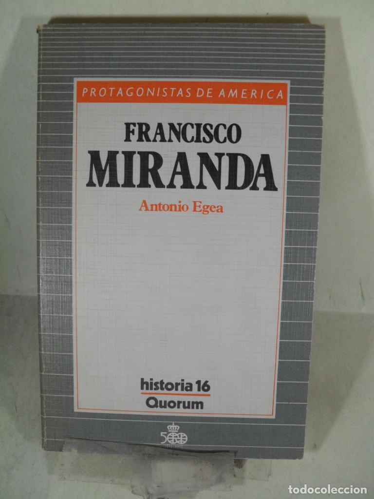 Libros: FRANCISCO MIRANDA - ANTONIO EGEA - Foto 1