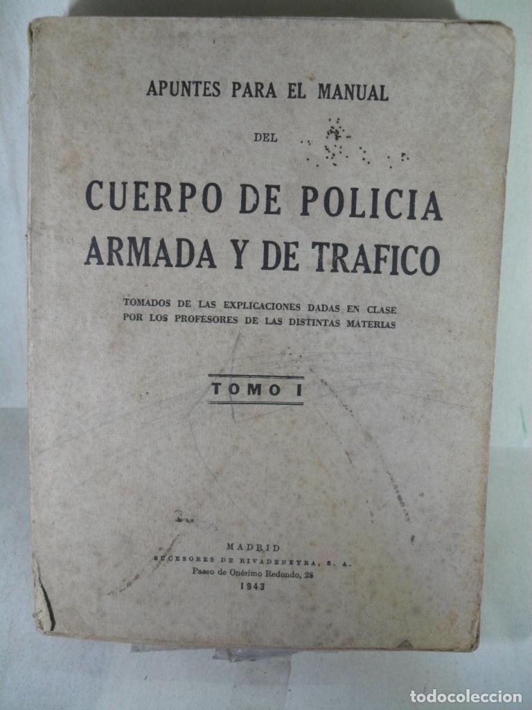Libros: CUERPO DE POLICIA ARMADA Y DE TRAFICO - VARIOS - Foto 1
