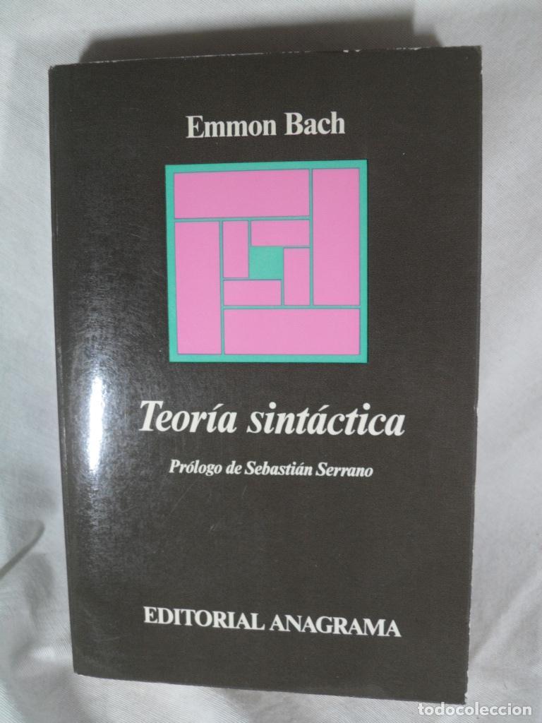 Libros: TEORIA SINTACTICA - EMMON BACH - Foto 1