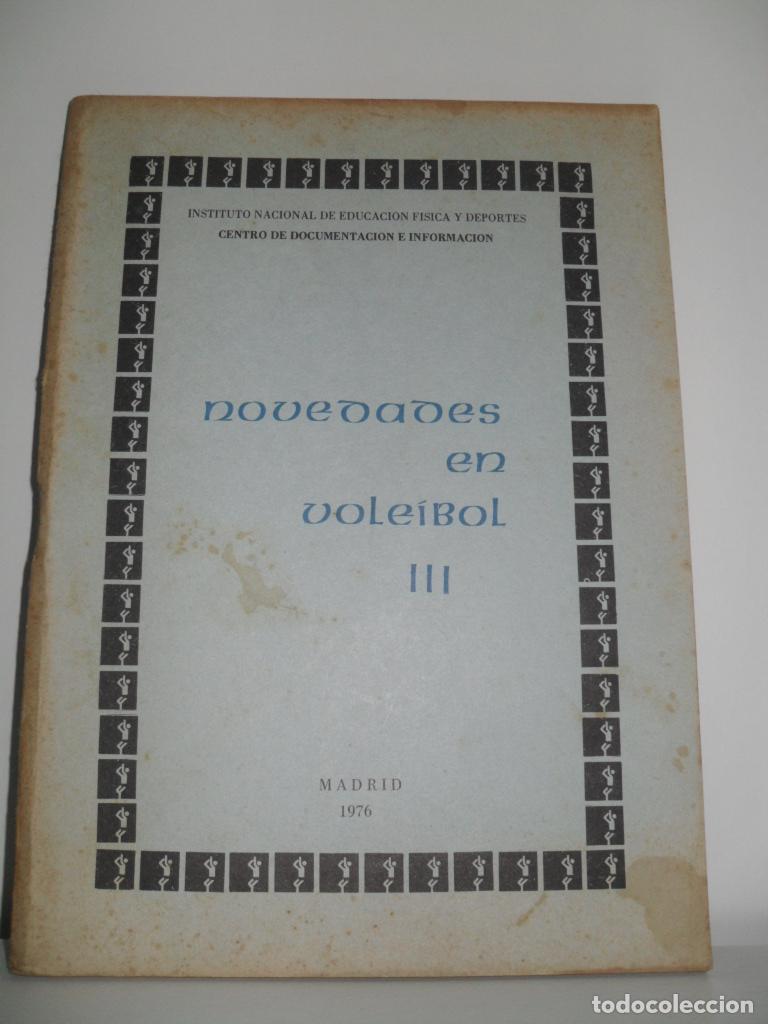 Libros: NOVEDADES EN VOLEIBOL III - VARIOS - Foto 1