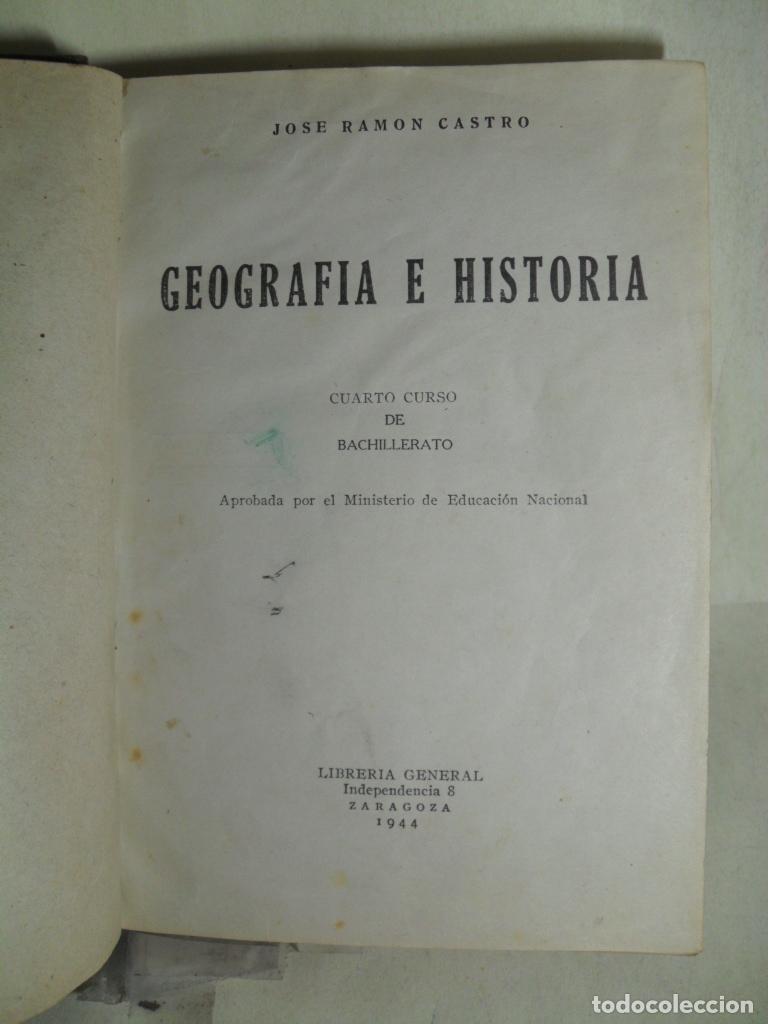 Libros: GEOGRAFIA E HISTORIA - JOSE RAMON CASTRO - Foto 1