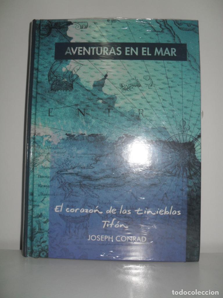 Libros: AVENTURAS EN EL MAR EL CORAZON DE LAS TINIEBLAS TIFON - JOSEPH CONRAD - Foto 1