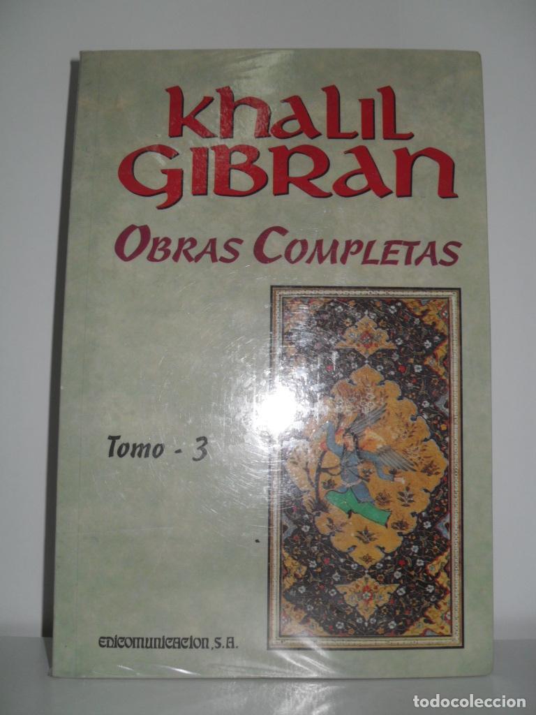 Libros: OBRAS COMPLETAS TOMO 3 - KHALIL GUBRAN - Foto 1