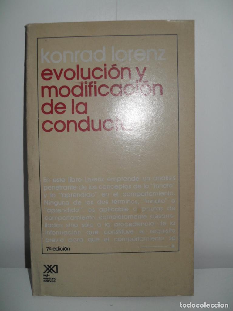 Libros: EVOLUCION Y MODIFICACION DE LA CONDUCTA - KONRAD LORENZ - Foto 1