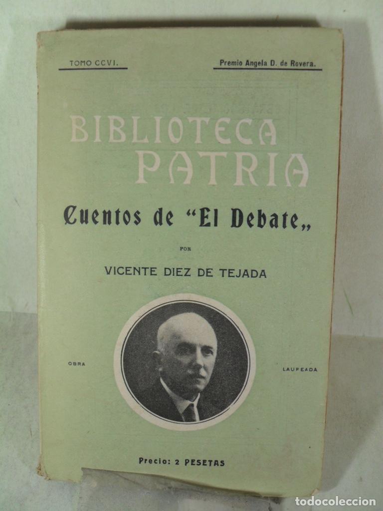 Libros: CUENTOS DE EL DEBATE - VICENTE DIEZ DE TEJADA - Foto 1