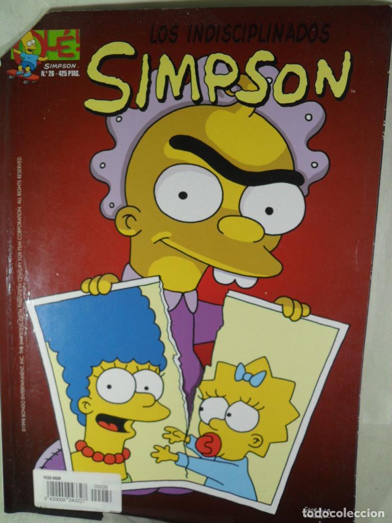 Libros: LOS INDISCIPLINADOS SIMPSON - VARIOS - Foto 1