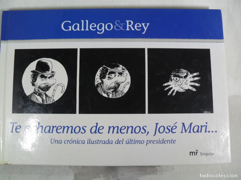 Libros: TE ECHAREMOS DE MENOS - GALLEGO & REY - Foto 1