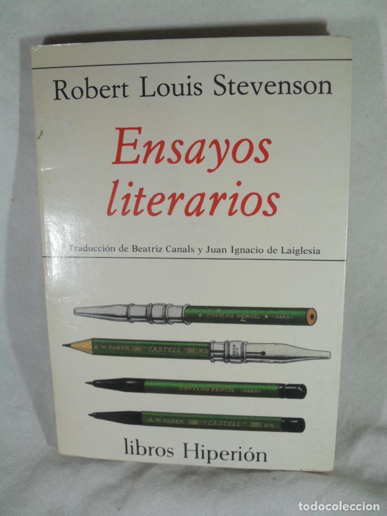 Libros: ENSAYOS LITERARIOS - ROBERT LOUIS STEVENSON - Foto 1
