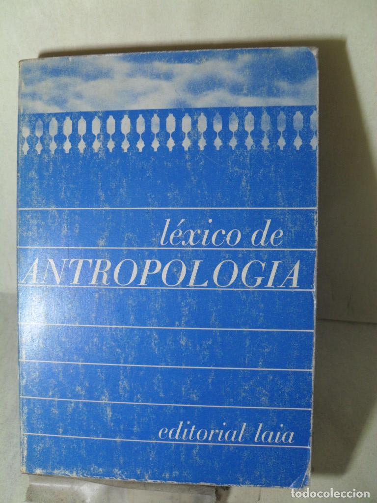 Libros: LEXICO DE ANTROPOLOGIA - ABELARDO MARTINEZ CRUZ - Foto 1