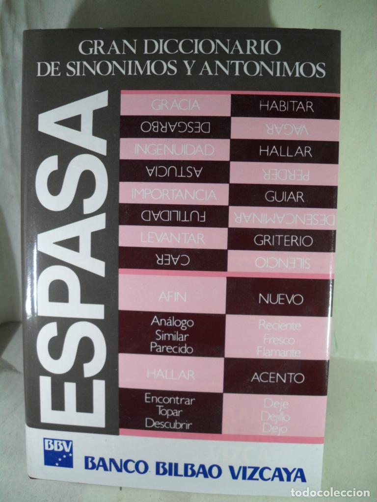 Libros: GRAN DICCIONARIO DE SINONIMOS Y ANTONIMOS - VARIOS - Foto 1