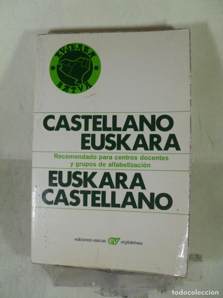 Libros: DICCIONARIO CASTELLANO EUSKERA - VARIOS - Foto 1
