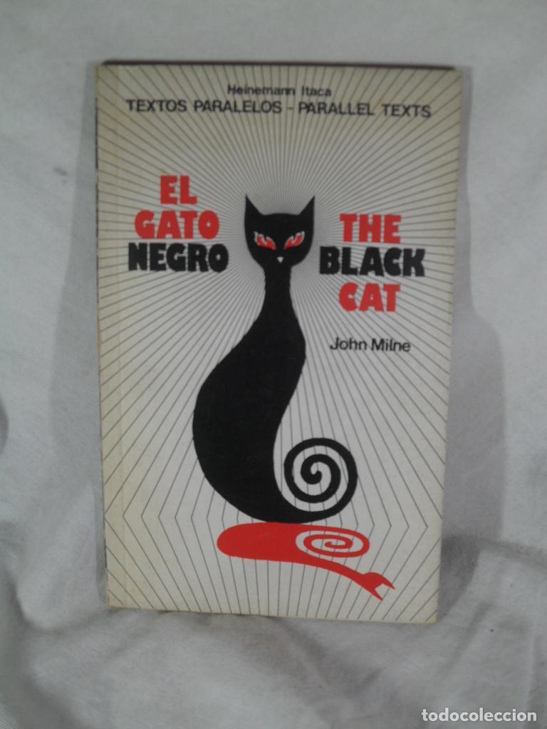 Libros: EL GATO NEGRO - THE BLACK CAT - JOHN MILNE - Foto 1