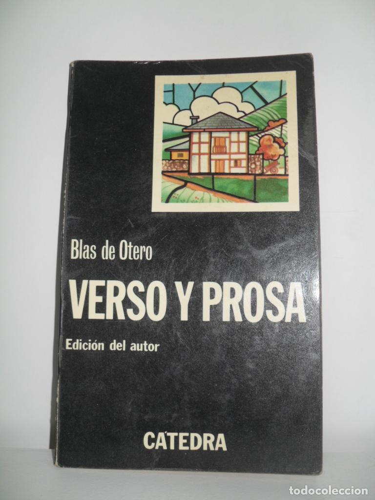Libros: VERSO Y PROSA - BLAS DE OTERO - Foto 1