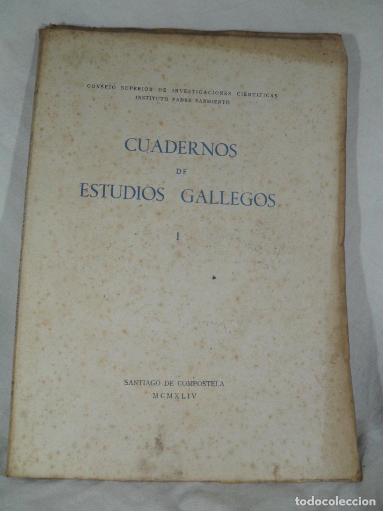 Libros: CUADERNOS ESTUDIOS GALLEGOS I - VARIOS - Foto 1