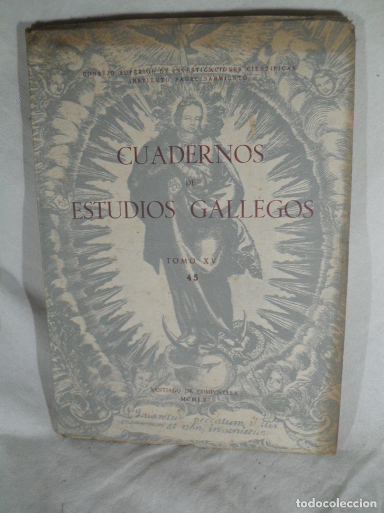 Libros: CUADERNOS ESTUDIOS GALLEGOS N&ordm;45 TOMO XV - VARIOS - Foto 1