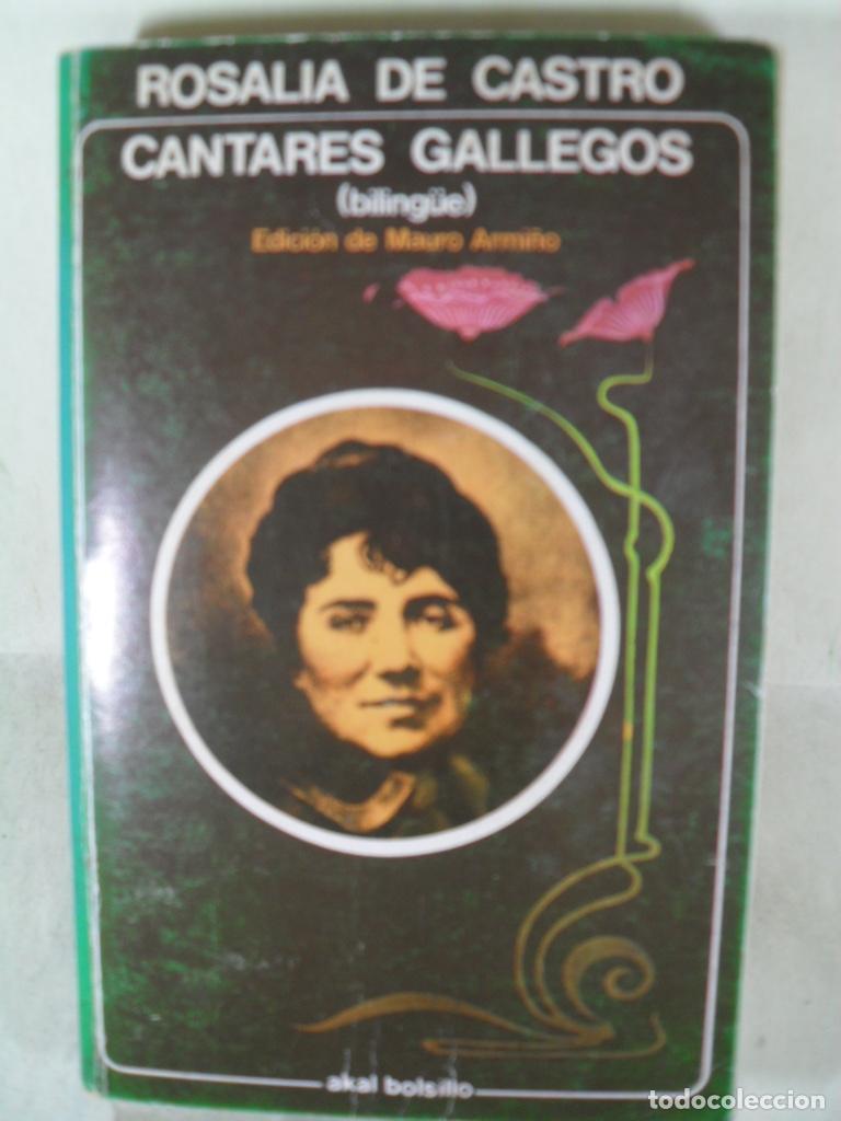 Libros: CANTARES GALLEGO - ROSALIA DE CASTRO - Foto 1