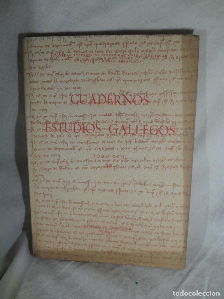 Libros: CUADERNOS ESTUDIOS GALLEGOS N&ordm;53 XVII - VARIOS - Foto 1