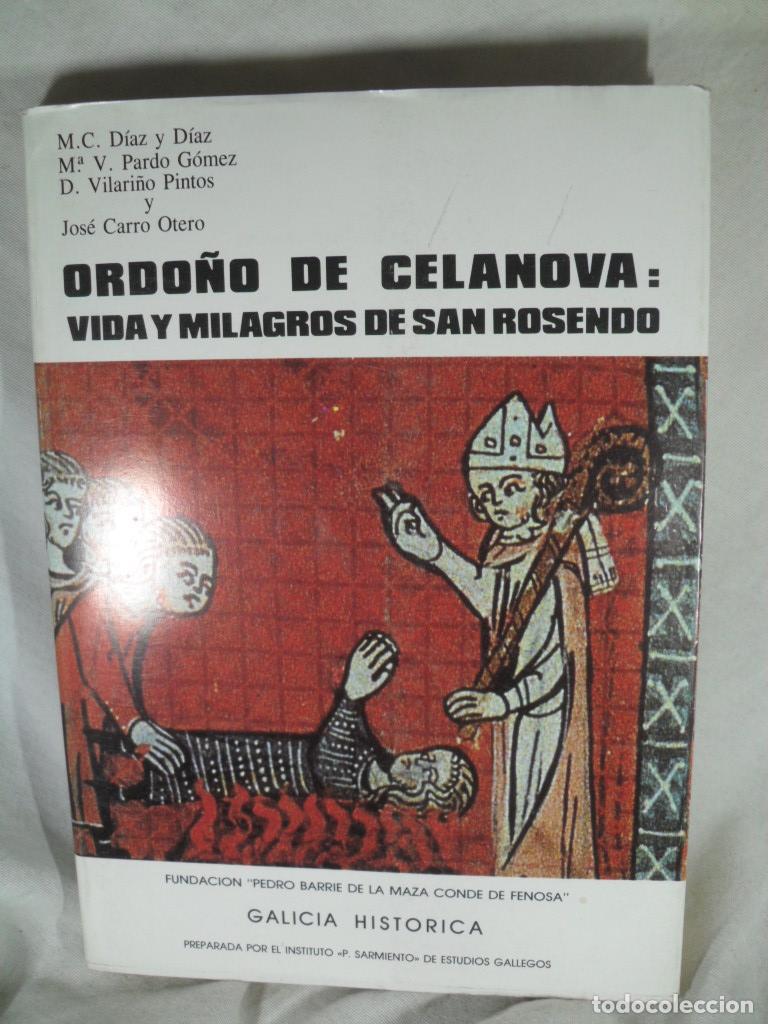 Libros: ORDO&Ntilde;O DE CELANOVA VIDA Y MILAGROS DE SAN ROSENDO - VARIOS - Foto 1
