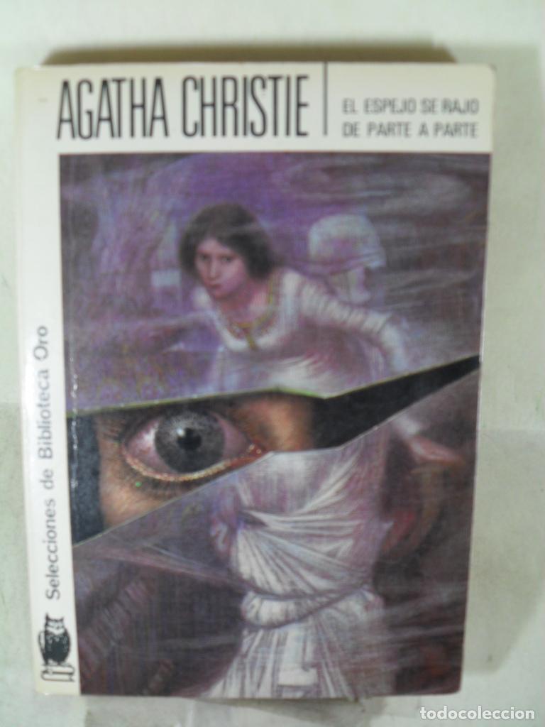 Libros: EL ESPEJO SE RAJO DE PARTE A PARTE - AGATHA CHRISTIE - Foto 1