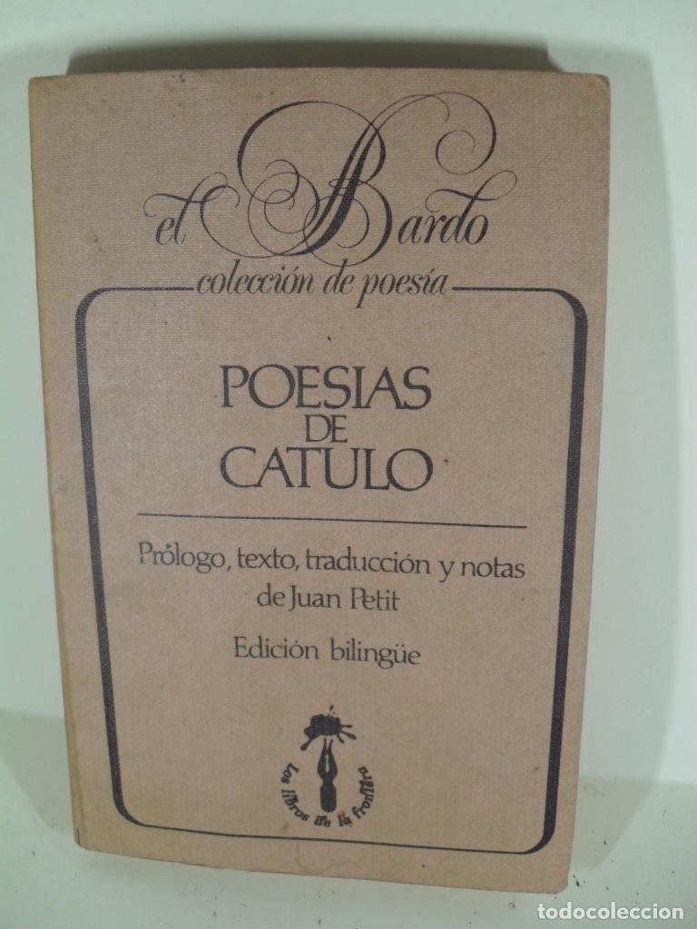 Libros: POESIA - CATULO - Foto 1
