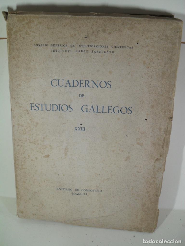 Libros: CUADERNOS DE ESTUDIOS GALLEGOS XXIII - VARIOS - Foto 1