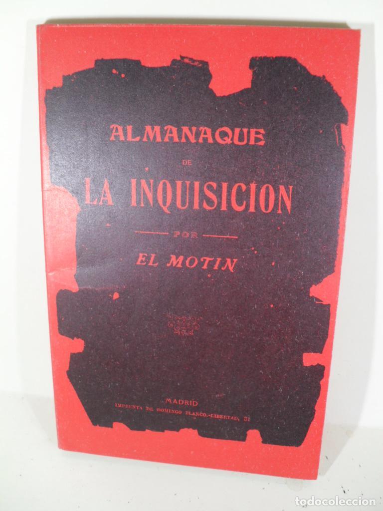 Libros: ALMANAQUE DE LA INQUISICION - EL MOTIN - Foto 1