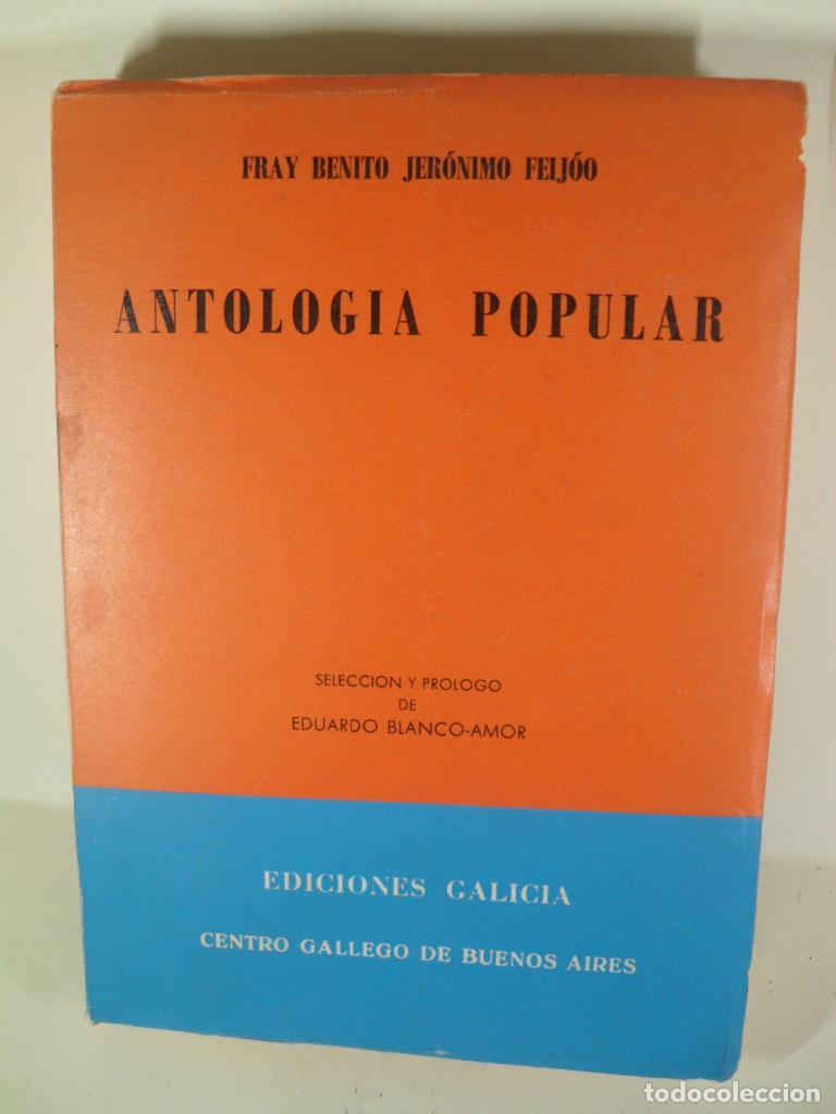Libros: ANTOLOGIA POPULAR - FR BENITO J FEIJOO - Foto 1
