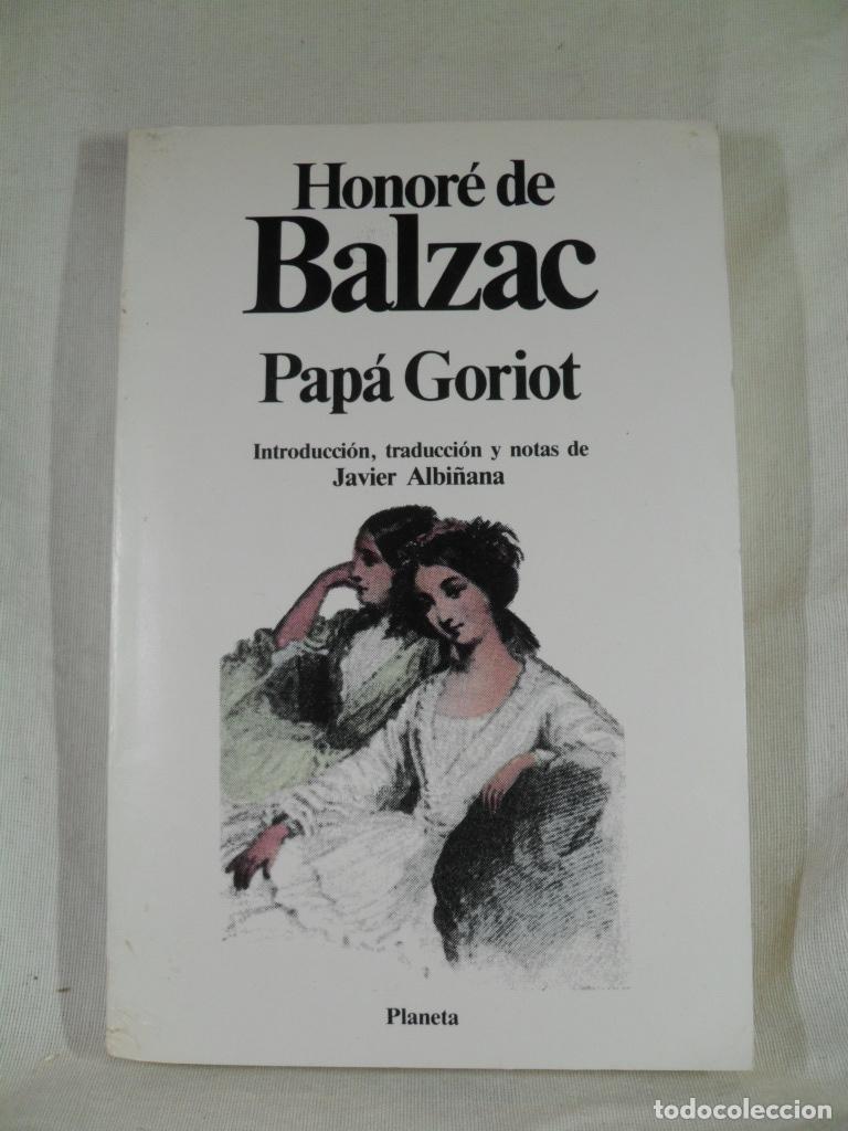 Libros: PAPA GORIOT - HONORE DE BALZAC - Foto 1
