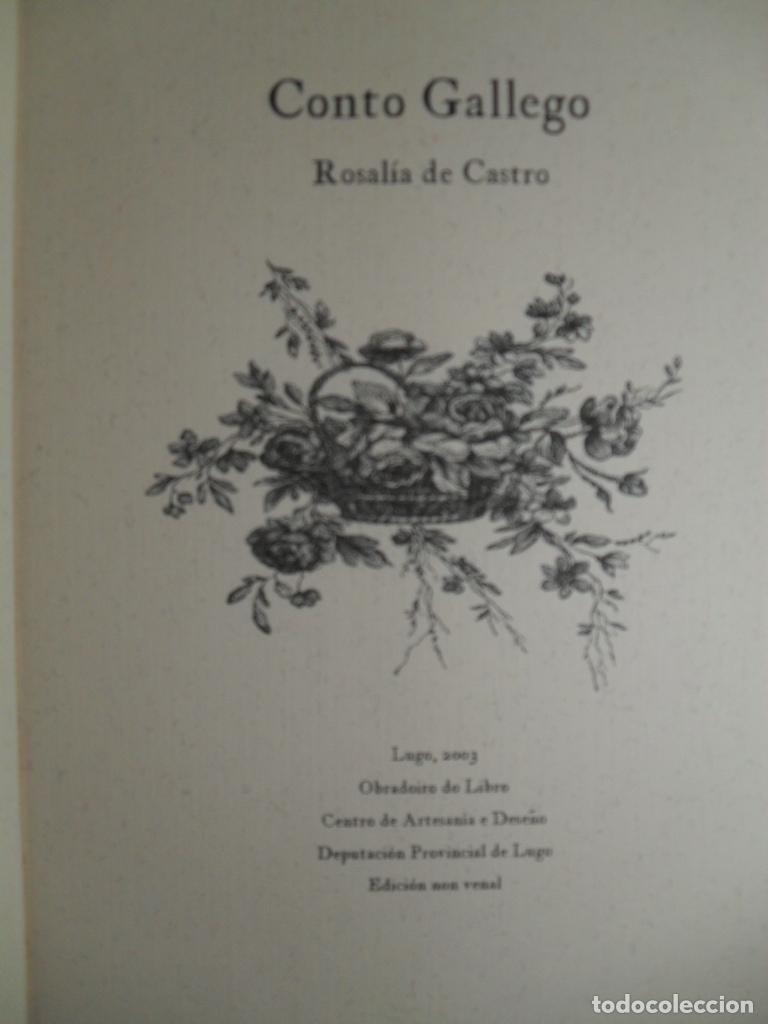 Libros: CONTO GALEGO - ROSALIA DE CASTRO - Foto 1