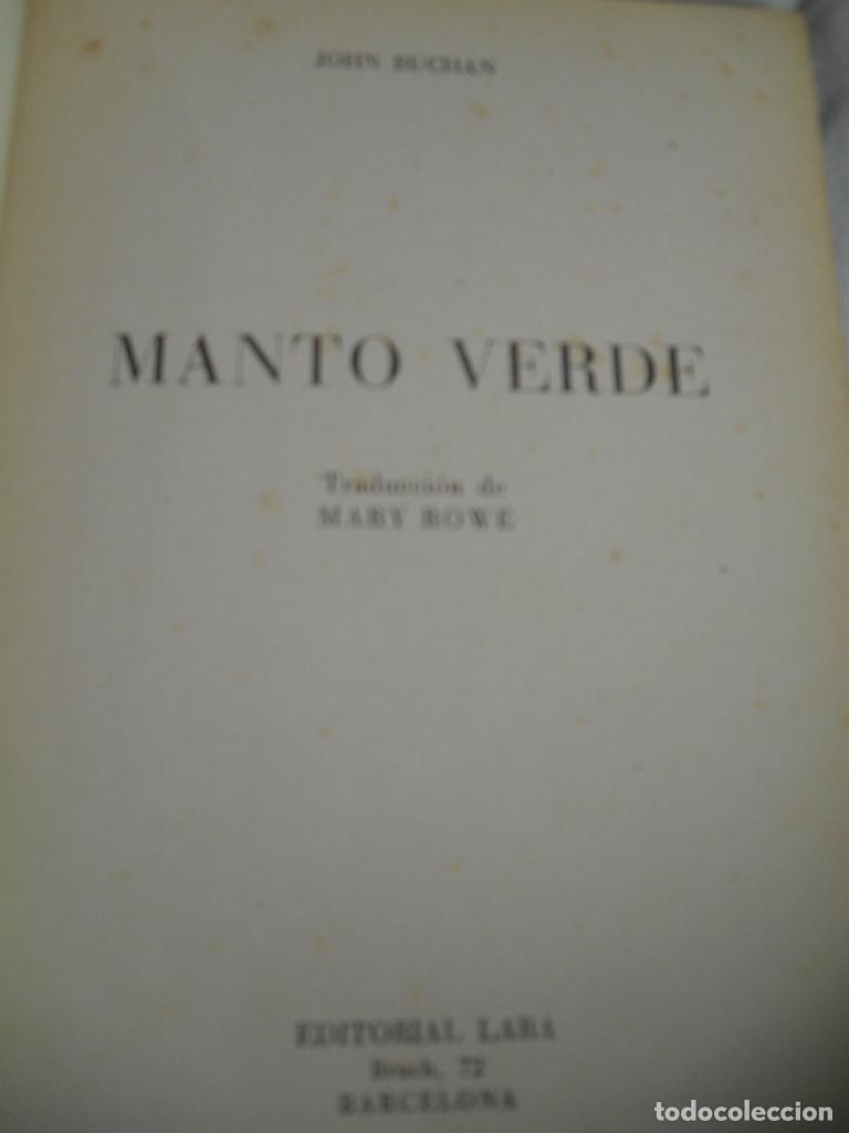 Libros: MANTO VERDE - JOHN BUCHAN - Foto 1