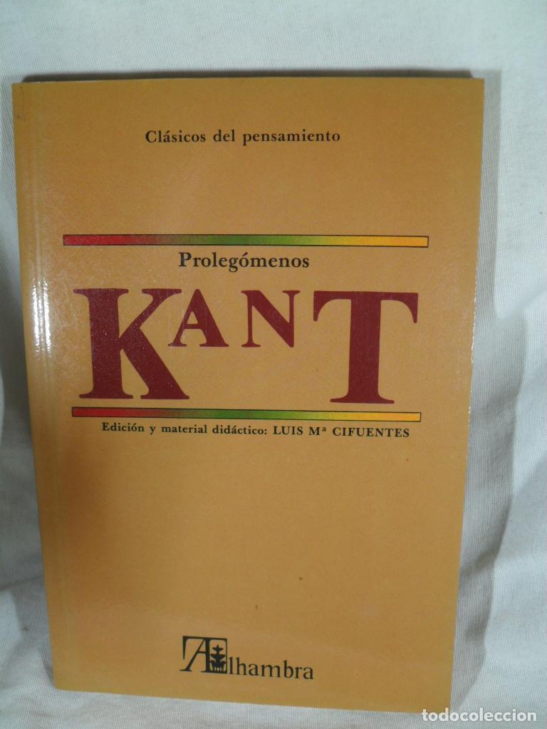 Libros: PROLEGOMENOS - IMMANUEL KANT - Foto 1