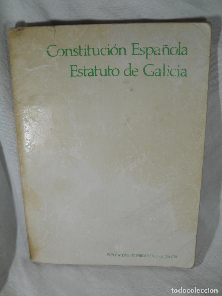 Libros: CONSTITUCION ESPA&Ntilde;OLA ESTATUTO DE GALICIA - VARIOS - Foto 1