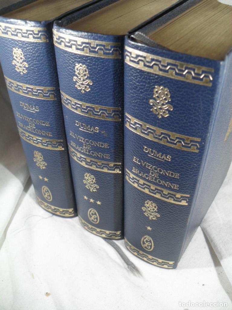 Libros: EL VIZCONDE DE BRACELONNE TRES TOMOS - ALEJANDRO DUMAS - Foto 1