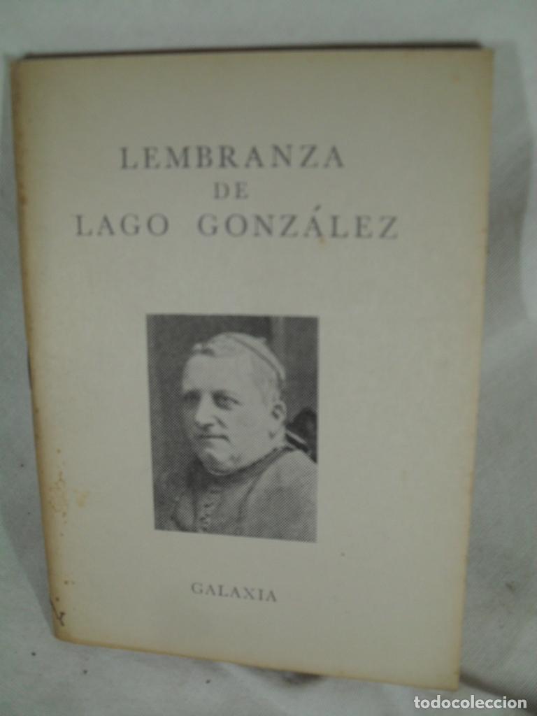 Libros: LEMBRANZA DE LAGO GONZALEZ - VARIOS - Foto 1