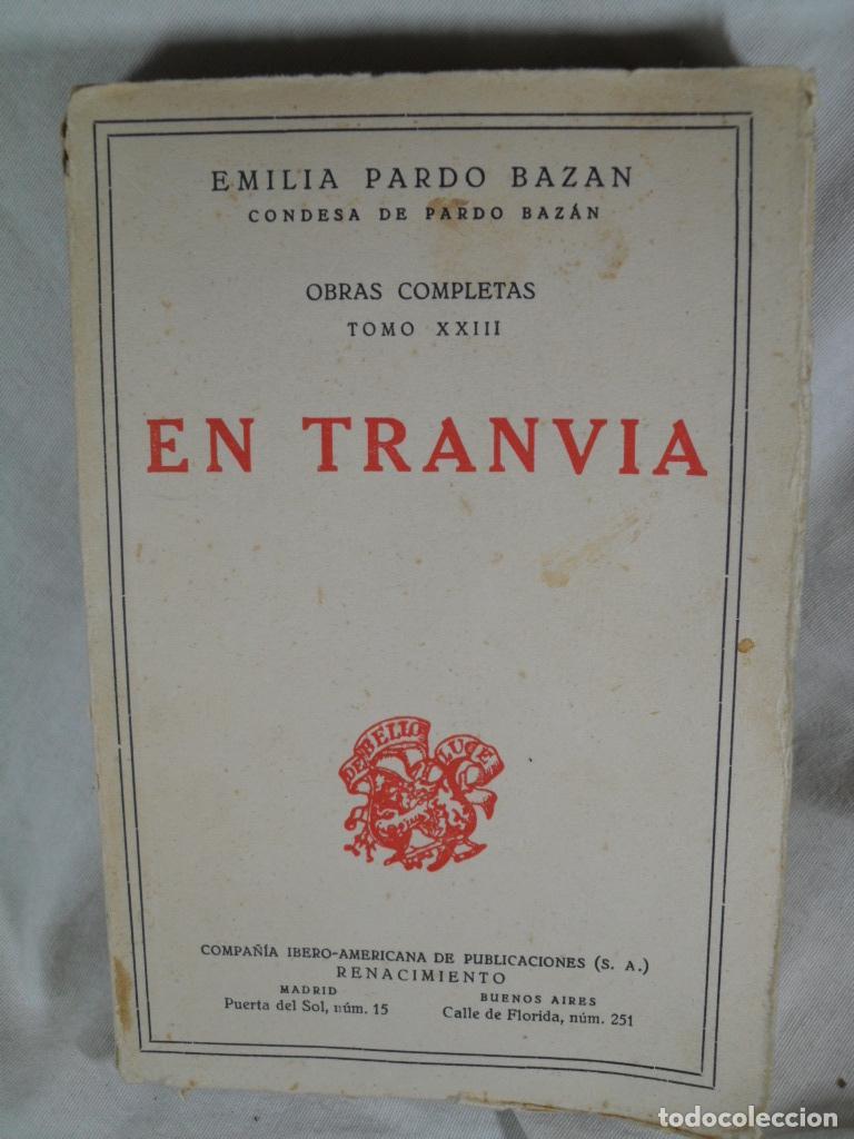 Libros: EN TRANVIA - EMILIA PARDO BAZAN - Foto 1
