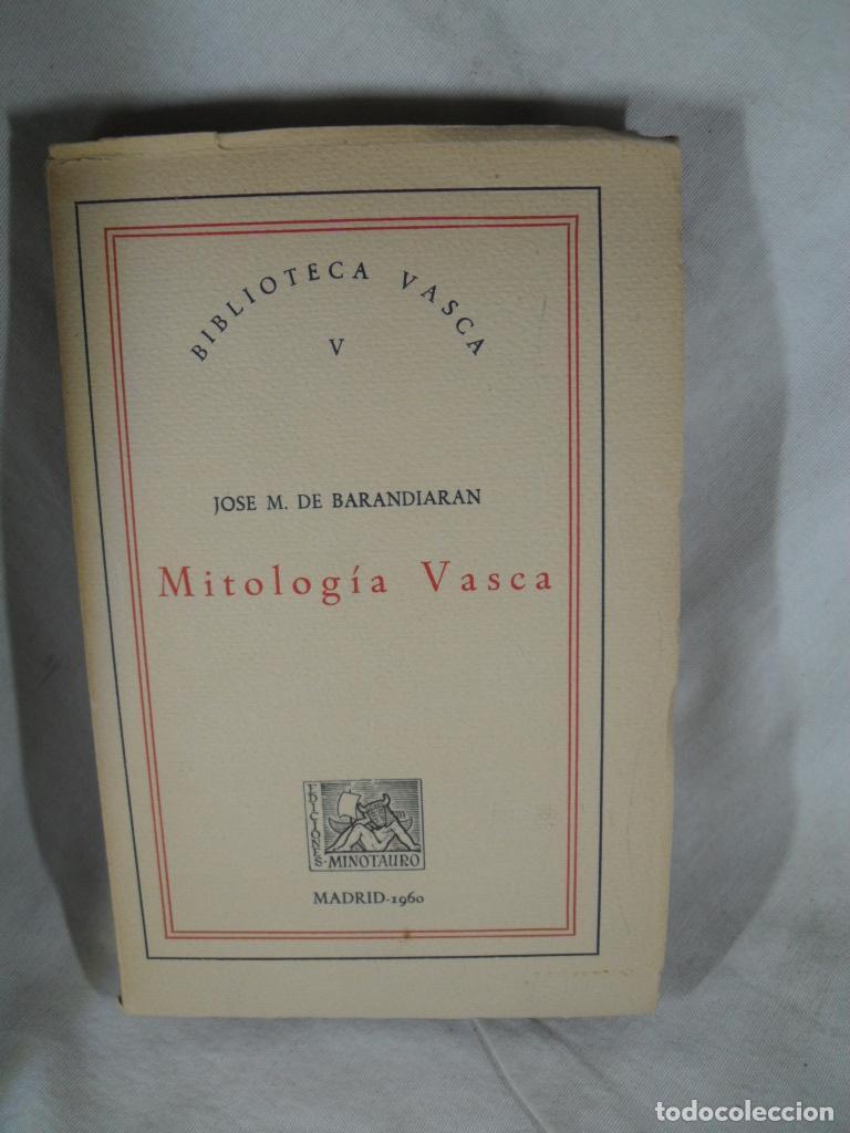 Libros: MITOLOGIA VASCA - JOSE M.BARANDIARAN