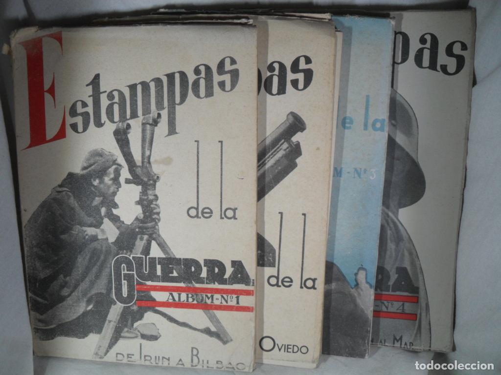 Libros: ESTAMPAS DE LA GUERRA 4 TOMOS - VARIOS - Foto 1