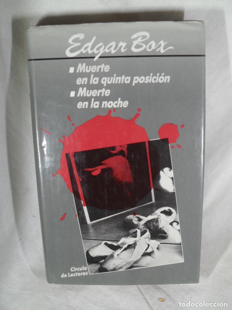Libros: MUERTE EN LA QUINTA POSICION - MUERTE EN EL NOCHE - EDGAR BOX - Foto 1