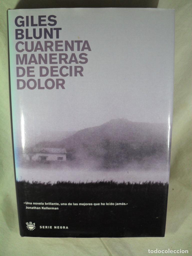 Libros: CUARENTA MANERAS DE DECIR DOLOR - GILES BLUNT - Foto 1