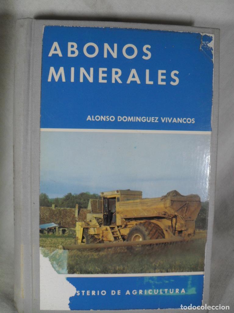 Libros: ABONOS MINERALES - ALONSO DOMINGUEZ VIVANCOS - Foto 1