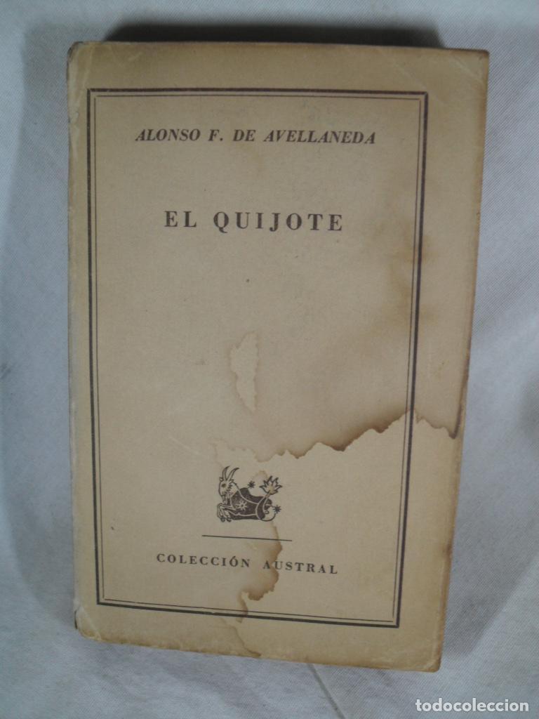 Libros: EL QUIJOTE - ALONSO F DE AVELLANEDA - Foto 1