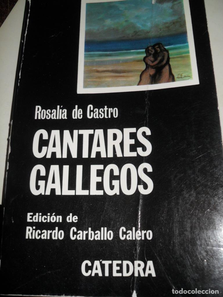Libros: CANTARES GALLEGOS - ROSALIA DE CASTRO - Foto 1