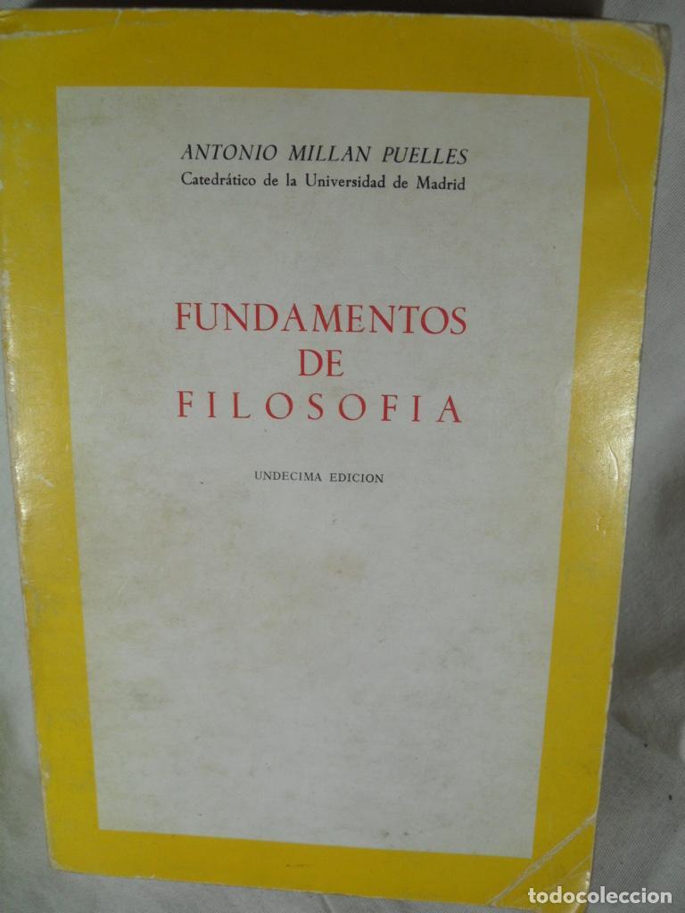 Libros: FUNDAMENTOS DE FILOSOFIA - ANTONIO MILLAR OUELLES - Foto 1