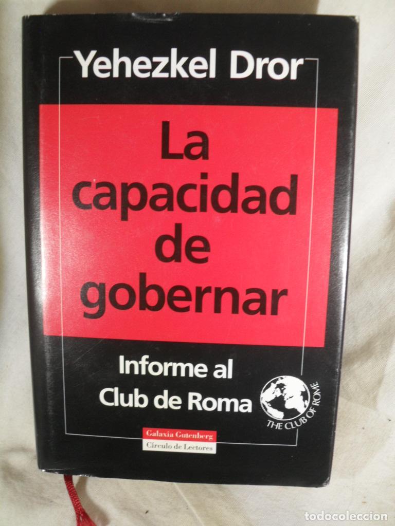 Libros: LA CAPACIDAD DE GOBERNAR - YEHEZKEL DROR - Foto 1