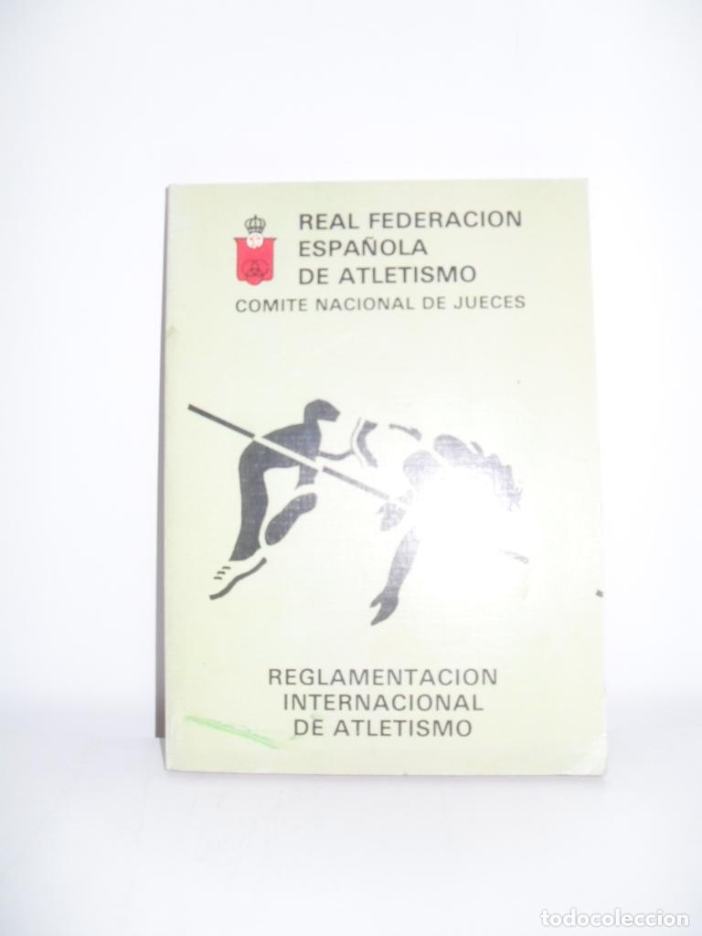 Libros: REGLAMENTACION INTERNACIONAL DE ATLETISMO - VARIOS - Foto 1