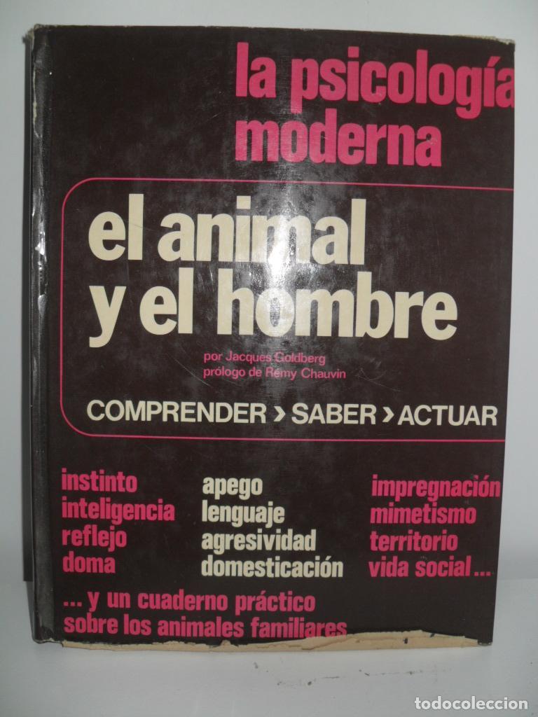 Libros: EL ANIMAL Y EL HOMBRE - J GOLDBERG - Foto 1