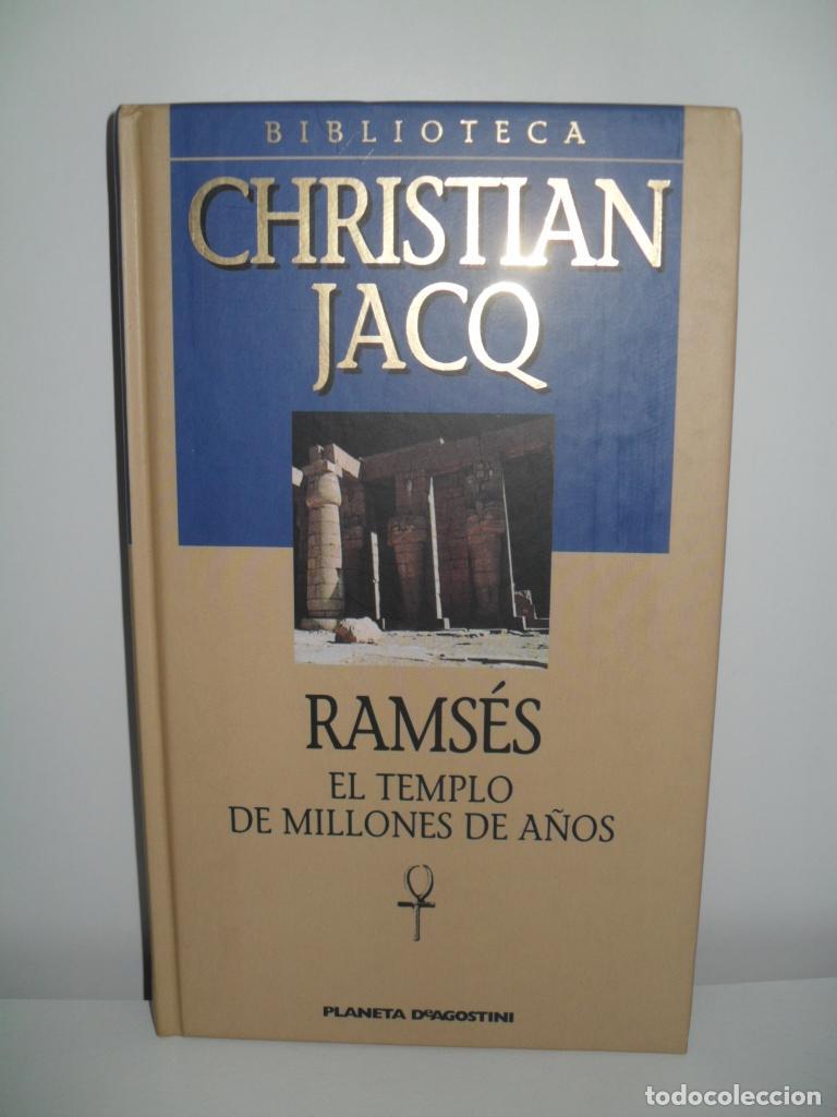 Libros: RAMSES EL TEMPLO DE MILLONES DE A&Ntilde;OS - CHRISTIAN JACQ - Foto 1
